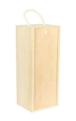 1 Bottle Oversized (Champagne/Tall Bottle) Wooden Wine Box