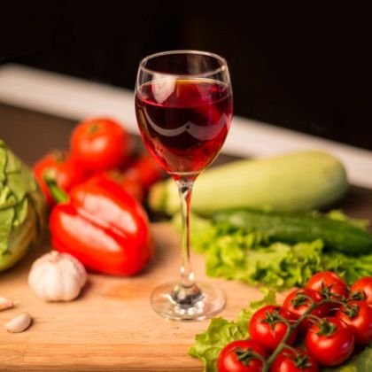 Wine with Vegetables