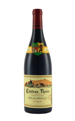 Chateau Thivin Côte de Brouilly La Chapelle 2023