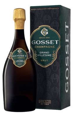 Champagne Gosset Grand Millésime Brut with Gift Box 2016